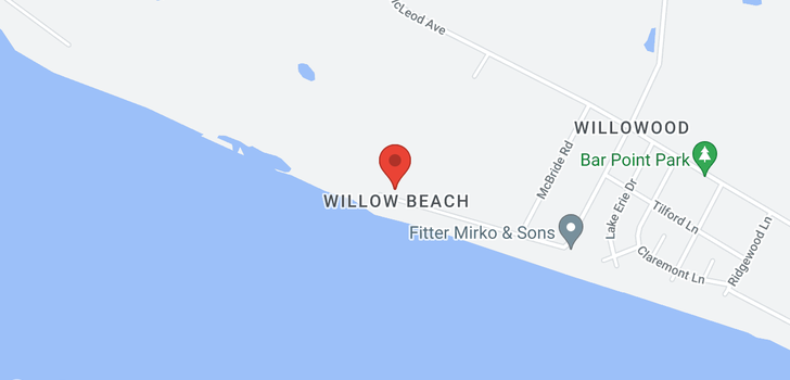 map of 94 WILLOW BEACH